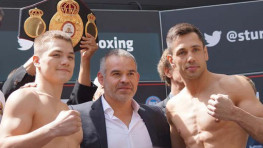 Федор Чудинов победил Феликса Штурма и стал чемпионом WBA