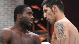 Видеозапись взвешивания Бронер-Молина и Турман-Герреро