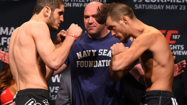 Видео боя Ислама Махачева и Лео Кунтца