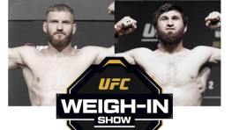 Результаты взвешивания участников турнира UFC 282