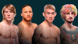 Участники главных боев UFC 324 успешно прошли взвешивание