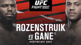 Состав пар турнира UFC Fight Night 186