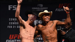 Фото: Взвешивание участников UFC Fight Night 83