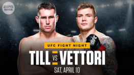 Официально: Даррен Тилл и Марвин Веттори возглавят турнир UFC 10 апреля