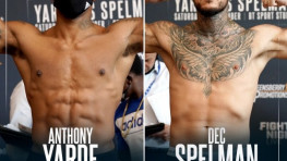 Взвешивание Энтони Ярда и Дэка Спэлмена