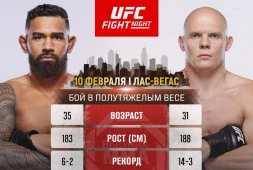 Богдан Гуськов проведет бой с Заком Пауги на UFC Vegas 86