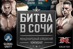 15 августа в Сочи состоится международный бойцовский турнир
