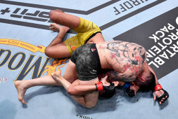 Девятая победа распятием в истории UFC: Пинеда победил Бернса