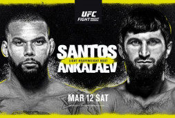 Прямая трансляция UFC — Анкалаев против Сантоса. Где смотреть?