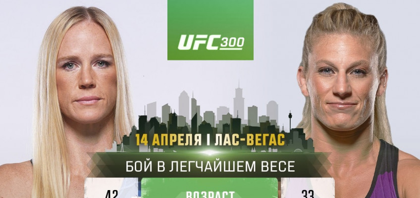 Официально: Кайла Харрисон и Холли Холм проведут бой на UFC 300