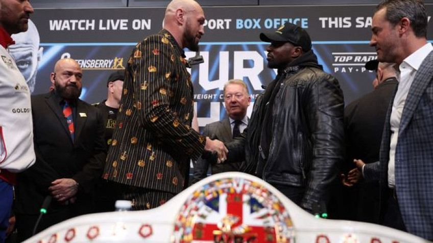 Фьюри-Уайт: Сумбурная битва взглядов (видео)