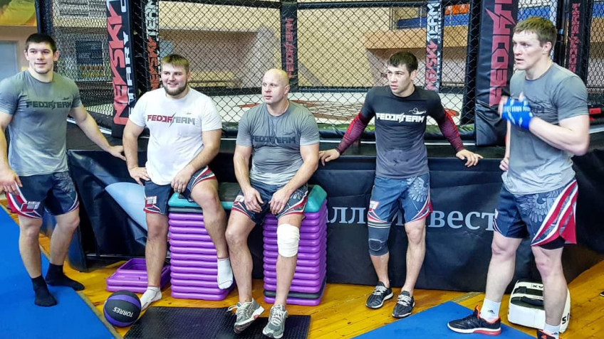 Кадр дня: Федор Емельяненко со своей командой