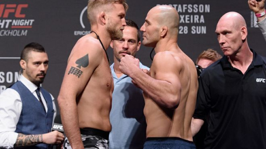 Видео: Взвешивание участников UFC Fight Night 109