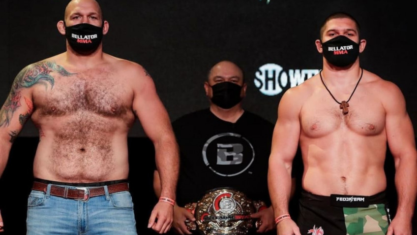 Результаты взвешивания участников турнира Bellator 261