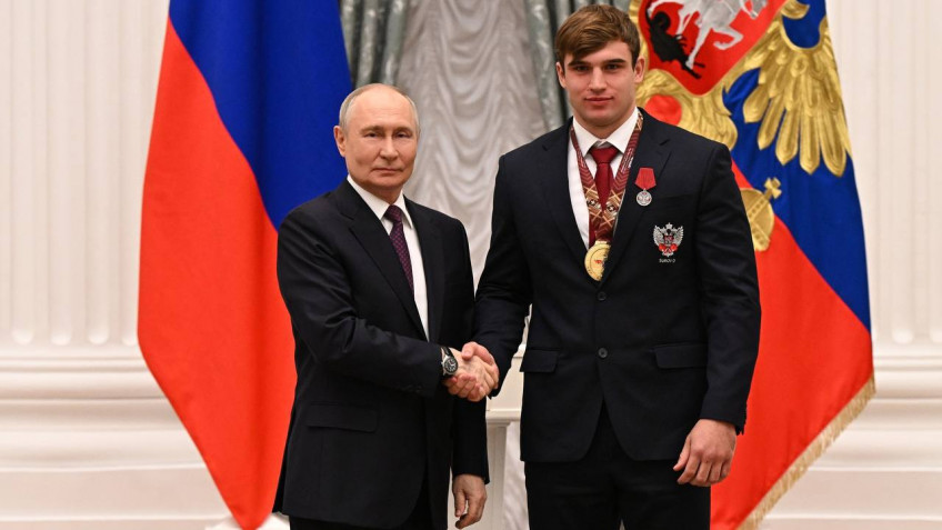 Давид Суров: «Честь и гордость получить награду из рук Владимира Путина»