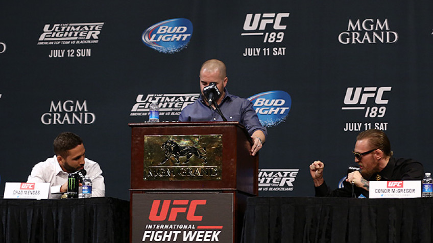 Слова Макгрегора и Мендеса на пресс-конференции