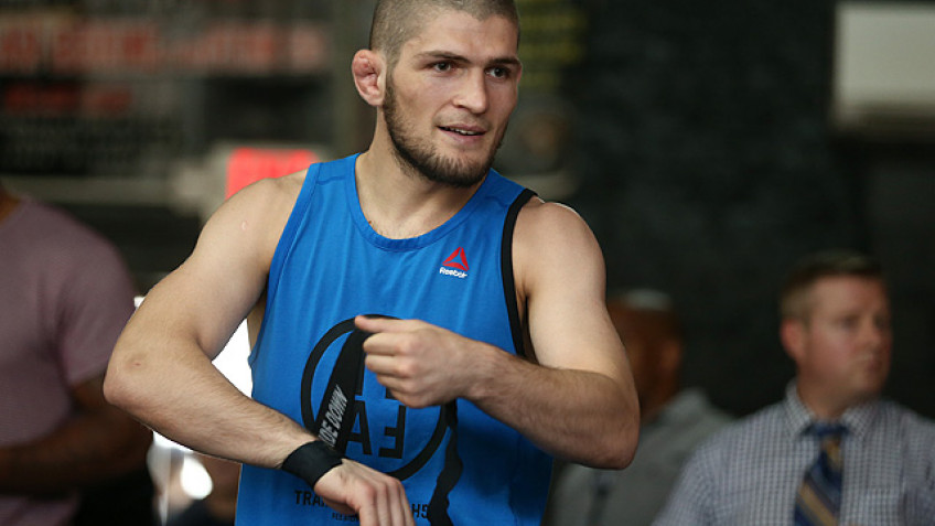 Хабиб Нурмагомедов: Передайте Алдо, что я маленьких не обижаю