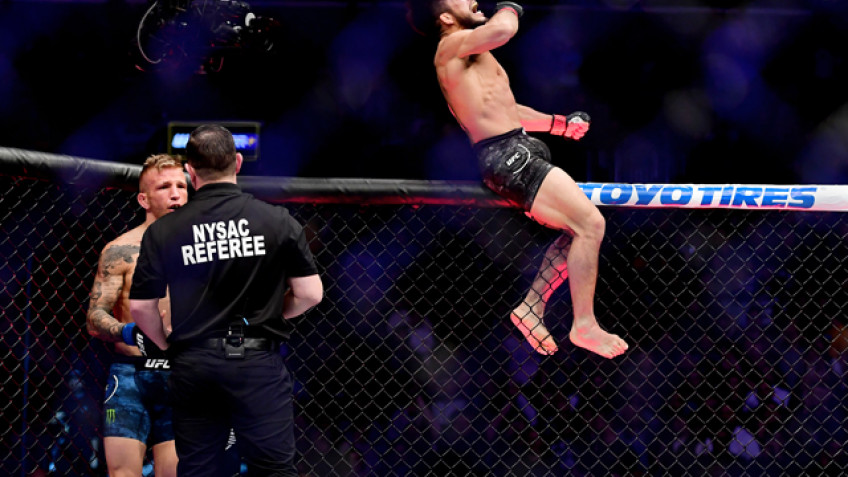 Джуниор дос Сантос об остановке боя Сехудо-Диллашоу