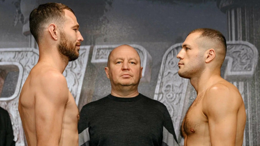 Никита Зонь и Олег Мисюра прошли взвешивание