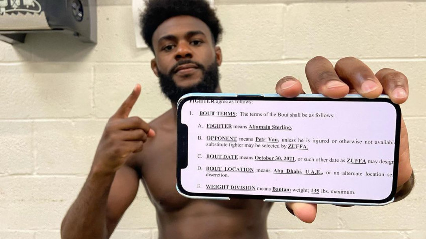 Алджамейн Стерлинг: Ян, надеюсь, ты изучил правила ММА