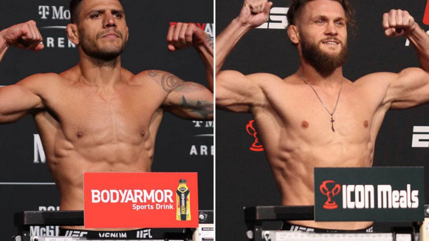 Физиев снялся с боя против дос Аньоса, Махачев хочет выйти на замену