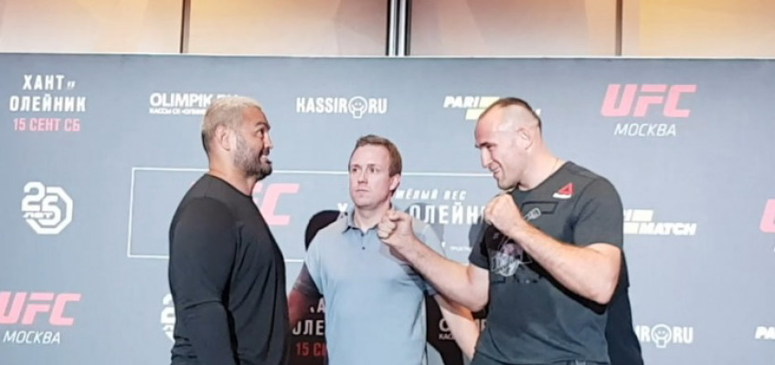 UFC Face Off: Хант-Олейник, Орловский-Абдурахимов, Крылов-Блахович