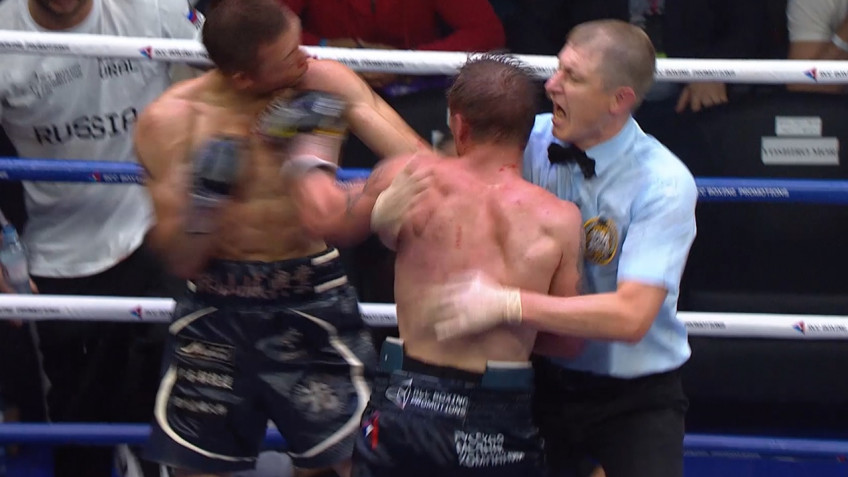 Рекламный ролик компании Titov Boxing Promotion и боя Маликов-Санчес