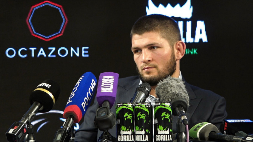 Пресс-конференция Хабиба Нурмагомедова - UFC, новые проекты, возвращение (видео)