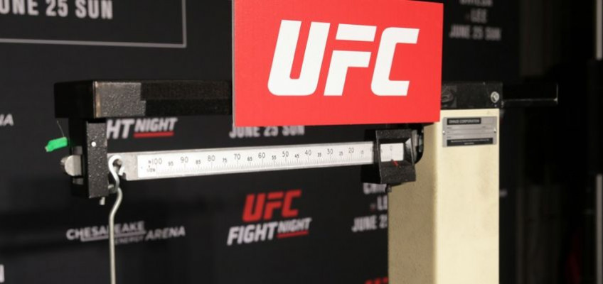 Результаты взвешивания участников турнира UFC FIght Night 231