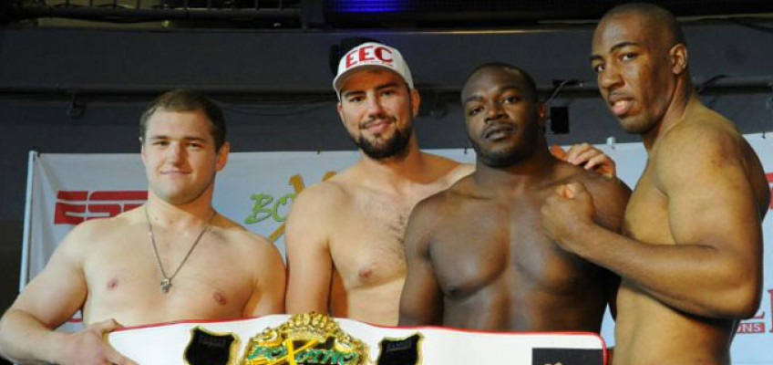 Полуфиналисты турнира Boxcino 2015 в супертяжелом весе