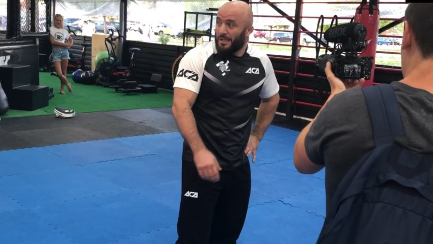 Открытая тренировка Магомеда Исмаилова (видео)