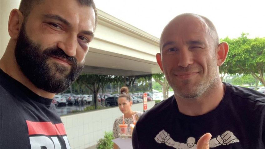 Кадр дня: Андрей Орловский и Алексей Олейник