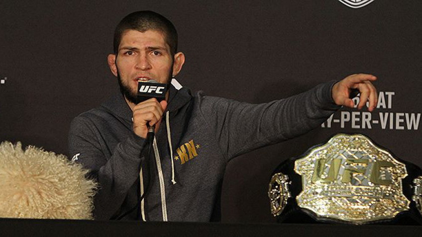 Хабиб Нурмагомедов: Слова на пресс-конференции после боя