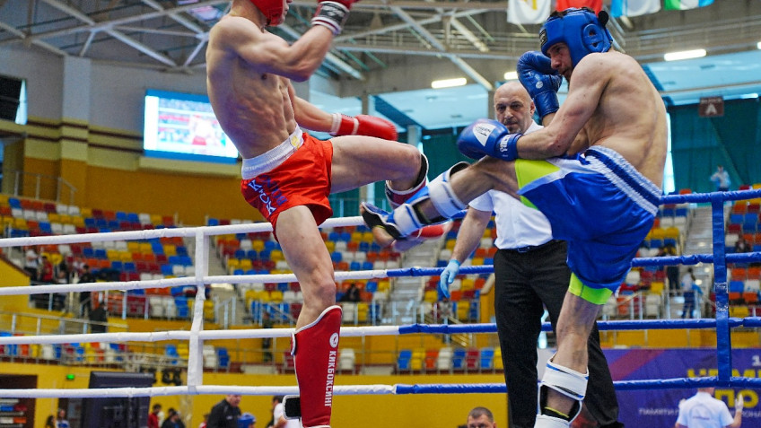 Результаты чемпионата России по кикбоксингу в Каспийске