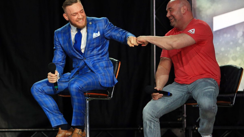 Дана Уайт о спарринге Макгрегора и Малиньяджи: Это было избиение