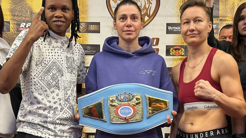 Наталья Шадрина и Букиве Нонина прошли взвешивания