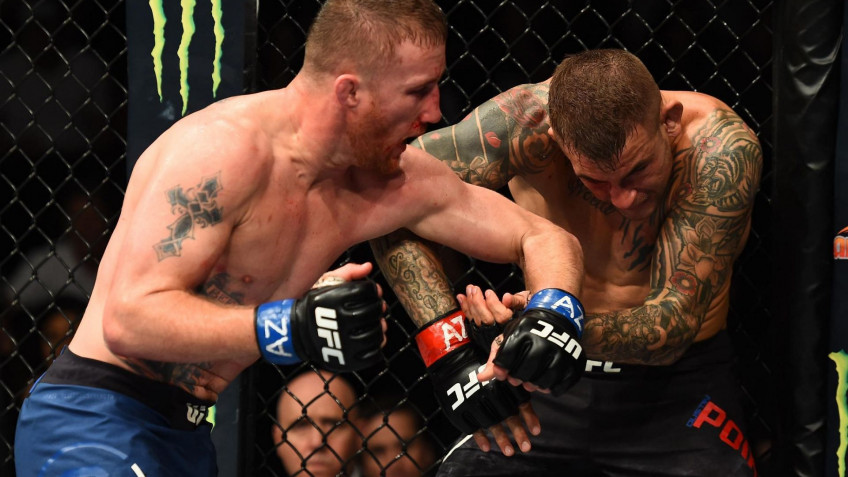 Джастин Гэтжи вспомнил свой бой против Порье