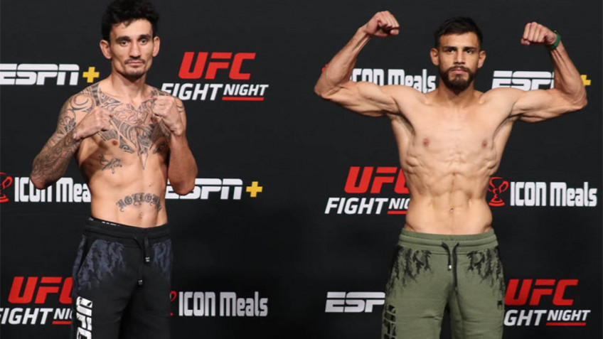 Результаты взвешивания участников турнира UFC Fight Night 197