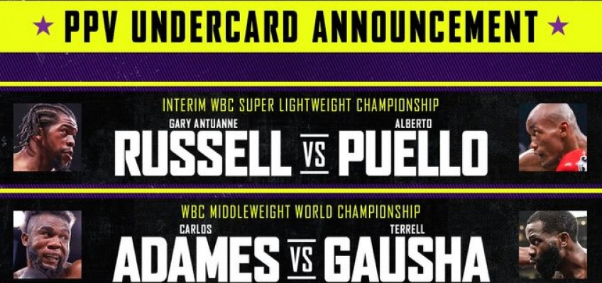 Адамес-Гауша и Расселл-Пуэлло добавлены в вечер бокса 15 июня