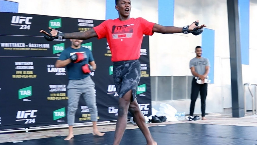Видео открытой тренировки бойцов турнира UFC 234