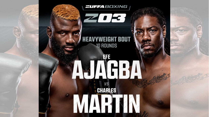 Эфе Аджагба и Чарльз Мартин встретятся в главном бою Zuffa Boxing 3