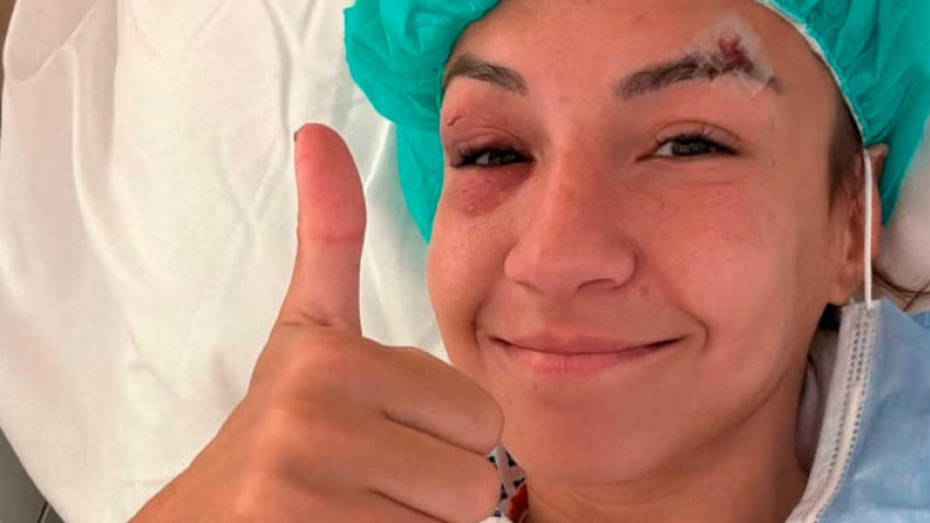 Аманда Рибас попала в больницу после боя на UFC Абу-Даби
