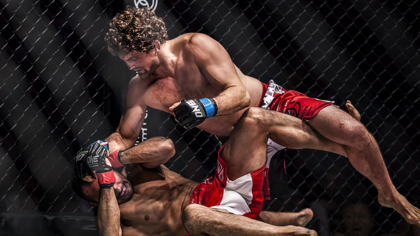 Бен Аскрен вызвал на бой всех: Хабиб Нурмагомедов, встречусь с тобой в 165 фунтах, чтобы определить лучшего грепплера на планете