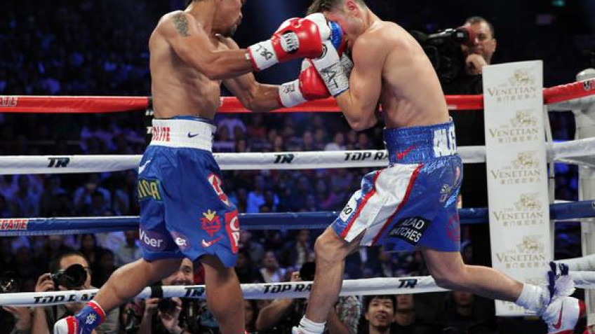 Видео боя Пакьяо-Алгиери