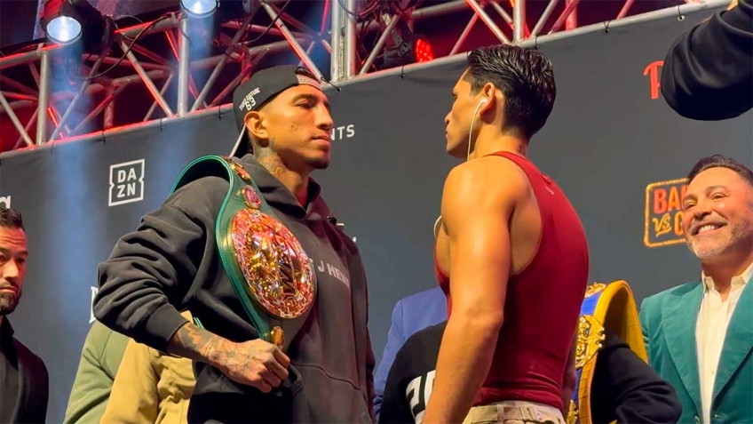 Марио Барриос и Райан Гарсия успешно прошли взвешивание