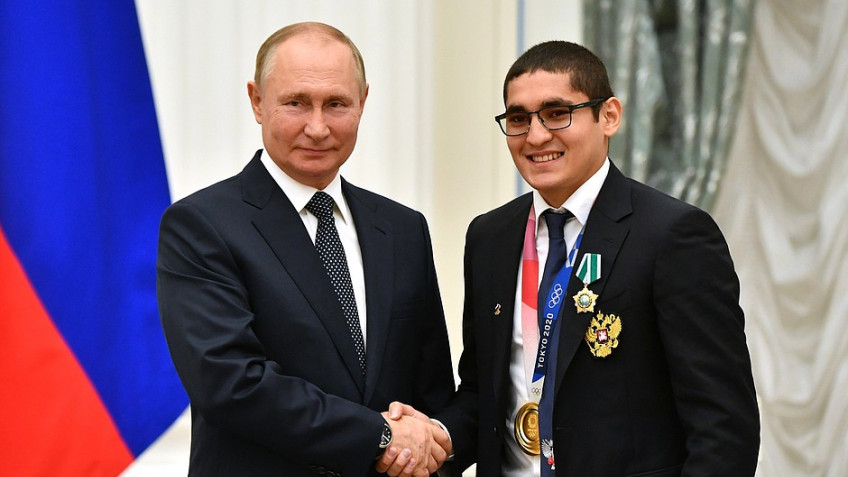 Владимир Путин встретился с призерами Олимпийских игр в Токио