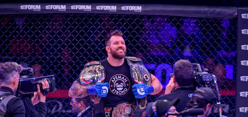 Бейдер намерен защищать пояс чемпиона Bellator в феврале