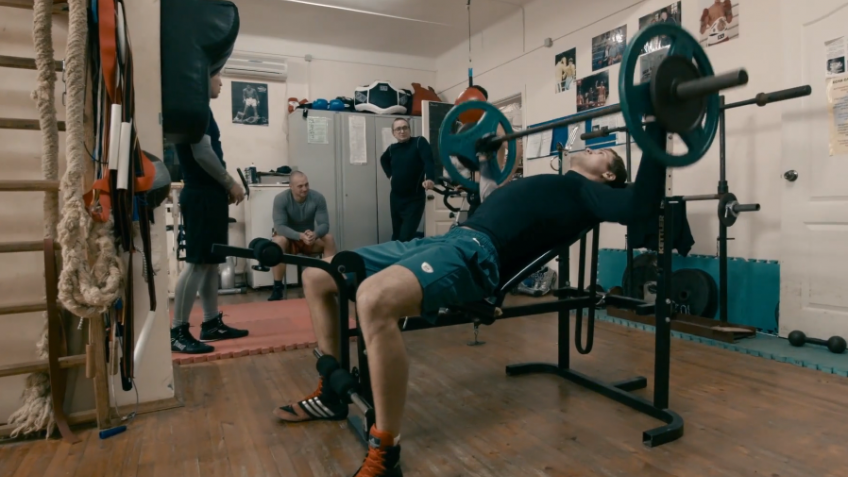 БоксТВ: Фрагменты тренировок Василия Лепихина