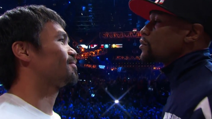 Мейвезер и Пакьяо прошли процедуру взвешивания