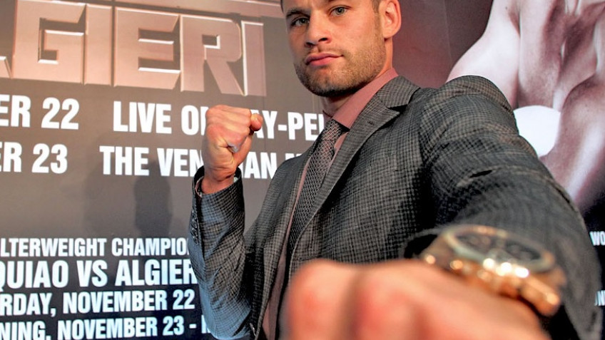 Алгиери: После того как я побью Пакьяо, он может драться с Мейвезером